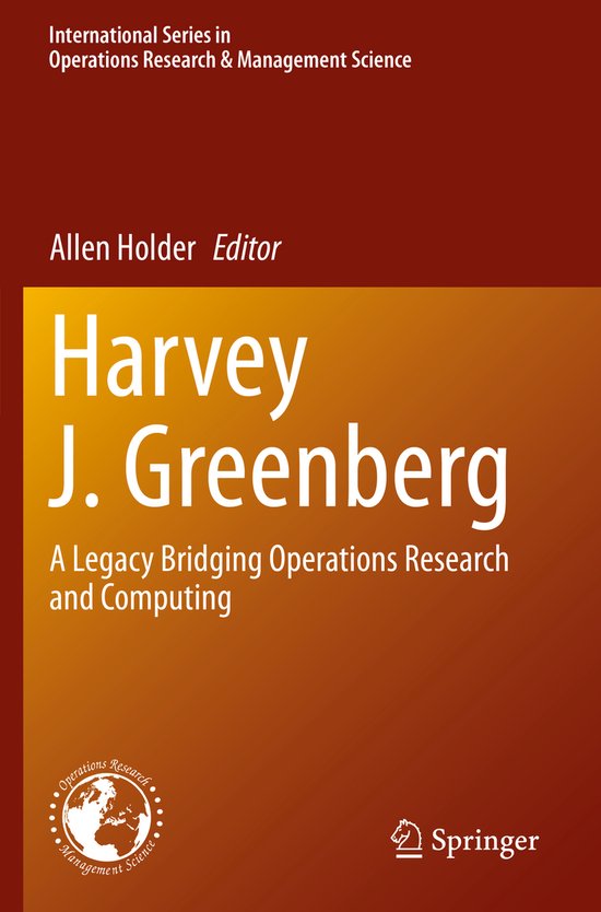 Harvey J Greenberg - cover