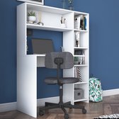 Bol.com Emob - Bureau - 113 cm - Wit aanbieding