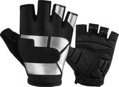 Velox Fietshandschoenen halfvinger schokabsorptie ademend comfortabele mode bedrukking buitensport handschoenen