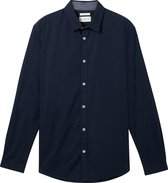TOM TAILOR stretch poplin shirt Heren Overhemd - Maat XXXL