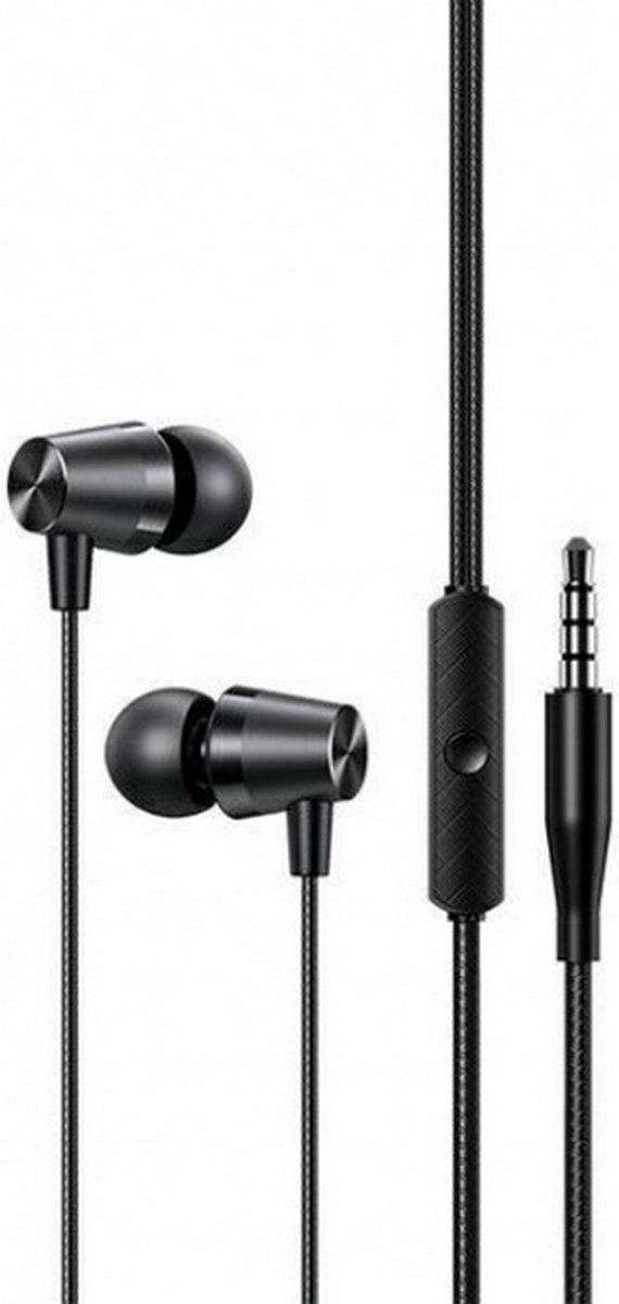 Usams SJ-475 In-ear oordopjes (3.5mm) - Zwart