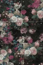 IXXI Moody Baroque Florals - Wanddecoratie - 60 x 40 cm