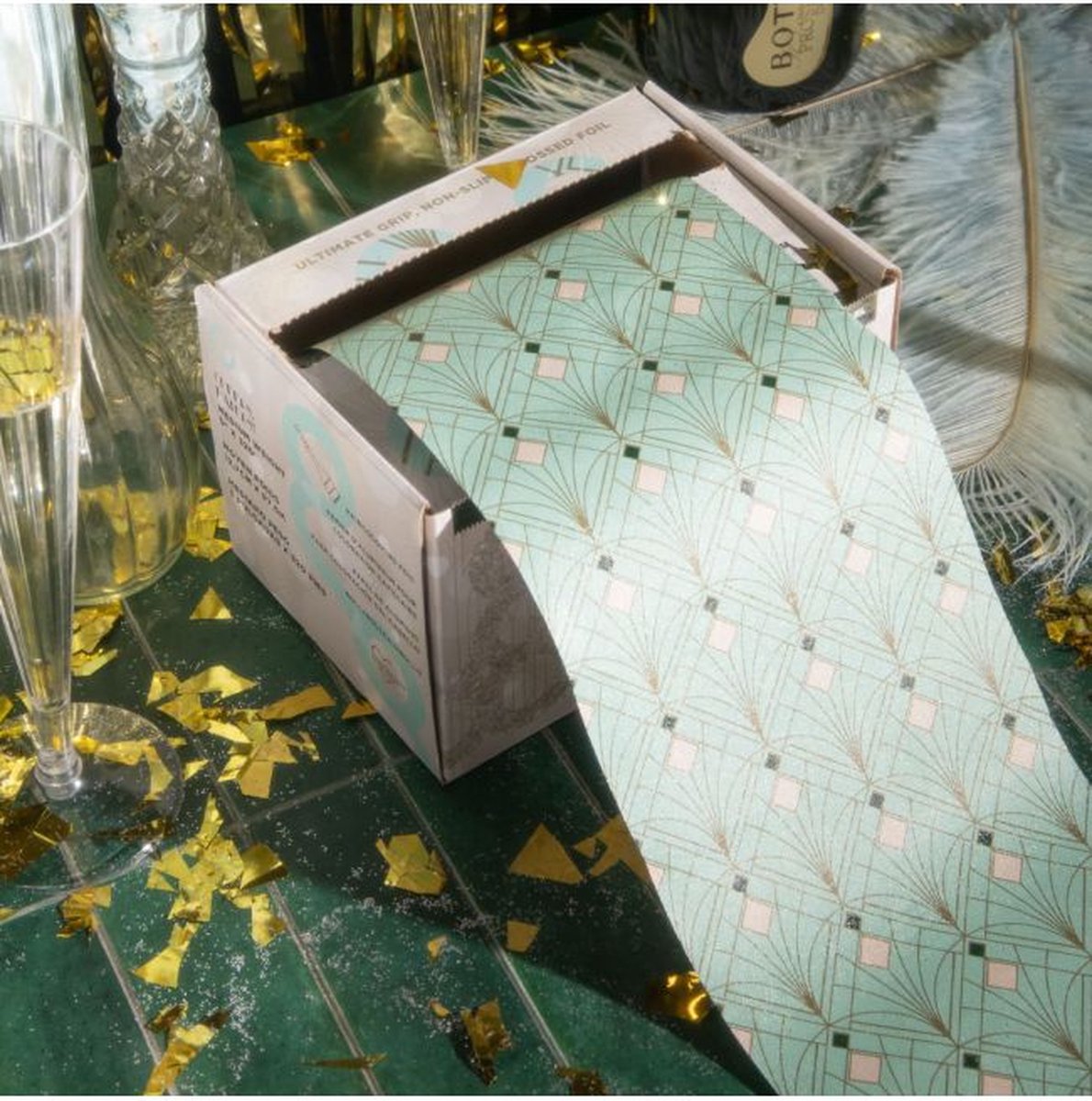 Framar Foil Roll Medium Embossed Cheers Haters 320ft