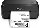 Imprimante d'étiquettes Prafia PR-101 | Imprimante d'étiquettes thermique commerciale pour l'expédition de colis | Imprimante d'étiquettes thermique directe rapide 4x6 et étiqueteuse d'autocollants personnalisés | Prend en charge Windows et Mac | USB