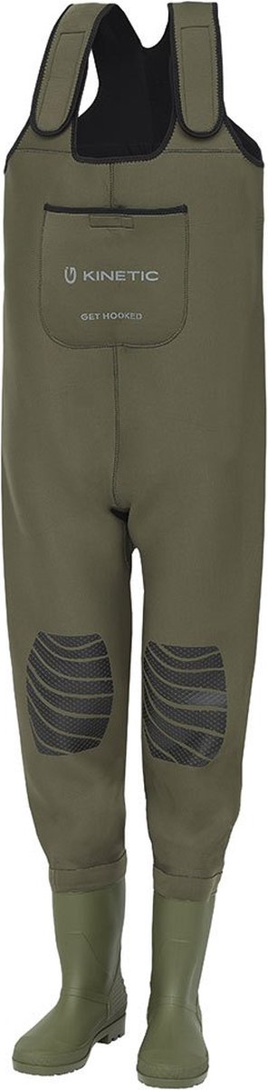 Kinetic Neogaiter Neopreen Waadpak Groen EU 38-39 Man