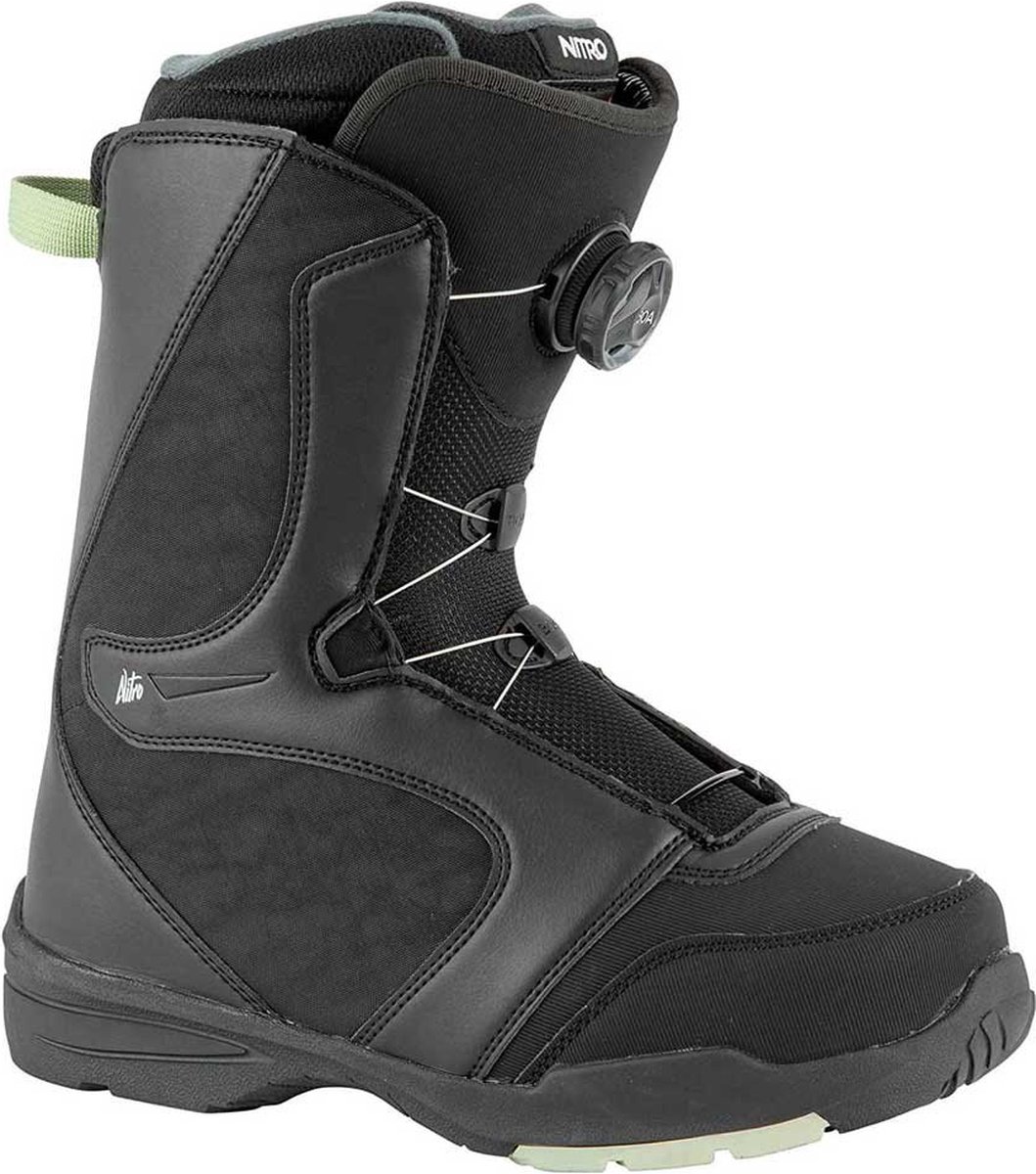 Nitro Flora Boa Snowboardlaarzen Voor Dames 24.0 Vrouw Zwart