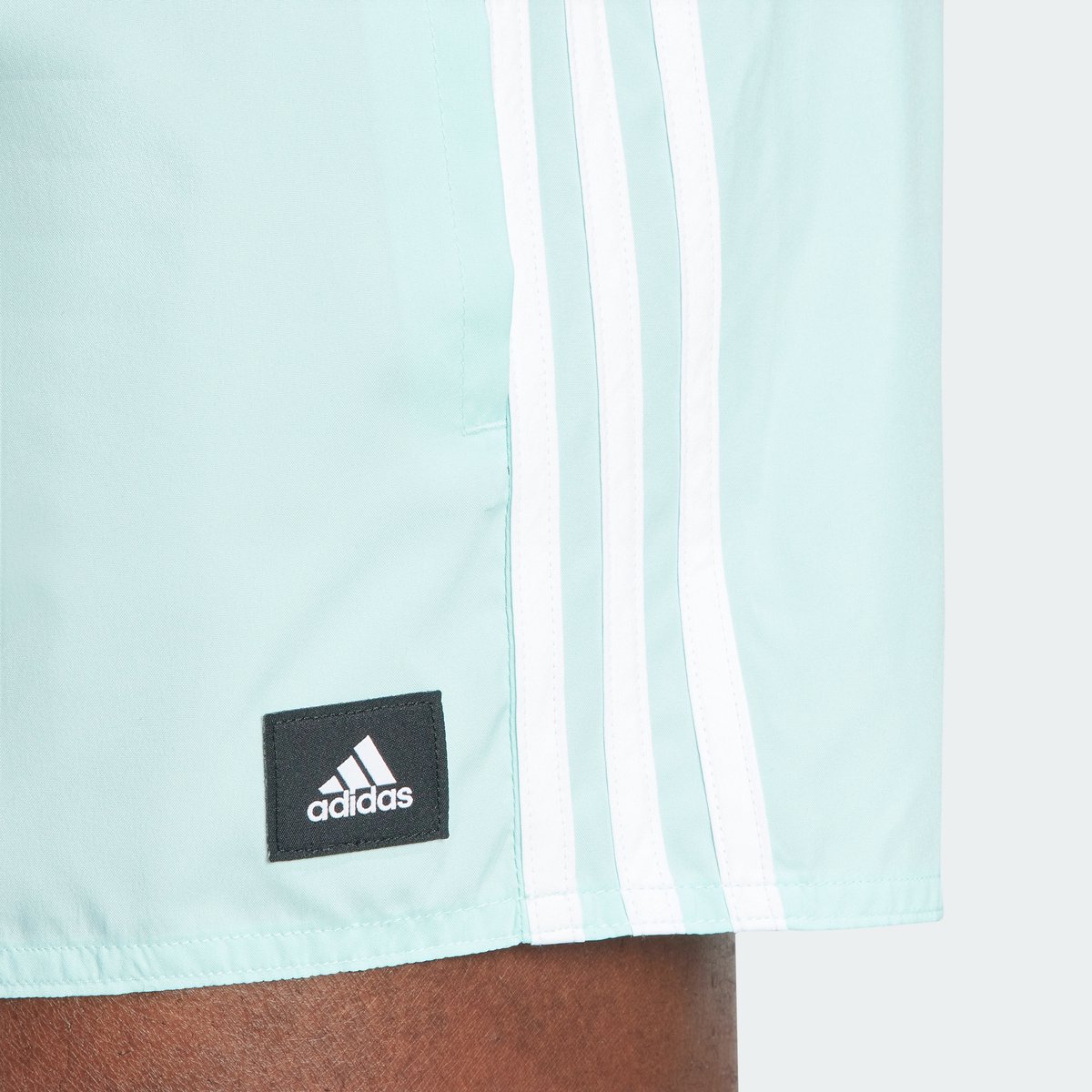 adidas Sportswear 3 - Stripes CLX Zwemshort - Heren - Turquoise — afbeelding 6