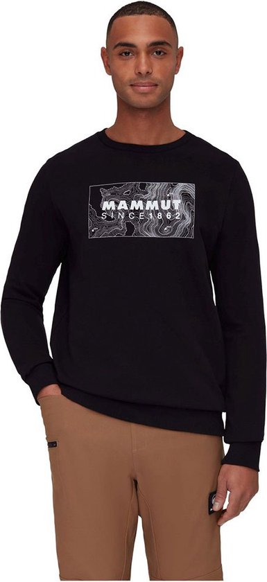 Mammut Core Unexplored T-shirt Met Ronde Hals En Lange Mouwen Zwart M Man