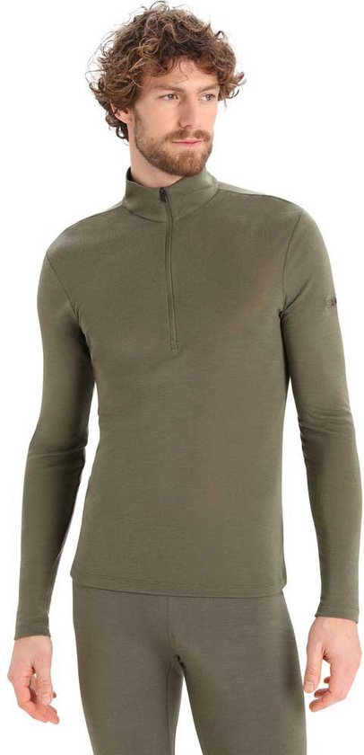 Icebreaker 175 Everyday LS Half Zip  Thermoshirt Mannen - Maat S