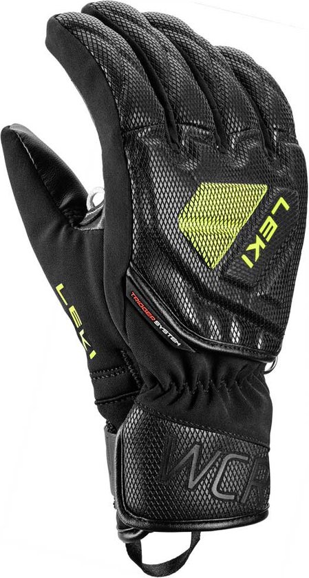 Gants Junior Leki Alpino Wcr C-tech 3d Zwart 12-13 ans Garçon