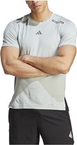 adidas Performance HEAT.RDY HIIT Elevated Training T-shirt - Heren - Grijs- XL