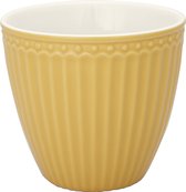 GreenGate Cup (Tasse à latte) Alice miel moutarde 300 ml Ø 10 cm