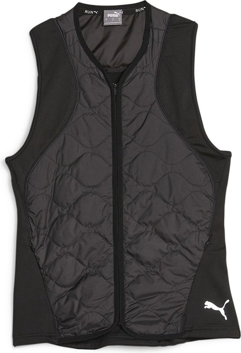 Puma Run Cloudspun Wrmlbl Vest Vrouw Zwart