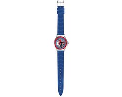 Disney Kinderhorloge Spiderman - Time Teacher - Horloge Spiderman - Disney - Blauw