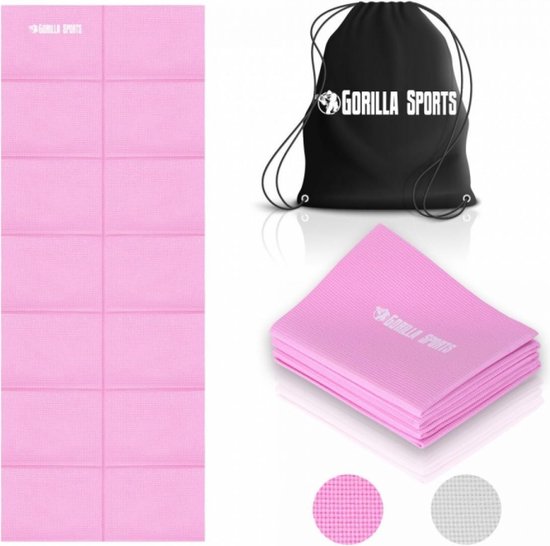 Opvouwbare yogamat, antislip, draagbare fitnessmat, antislip, licht TPE Opvouwbare yogamat, antislip, draagbare fitnessmat, antislip, licht TPE