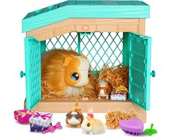 foto van Mama Surprise Cavia- Interactieve knuffel krijgt 3 baby's