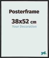 Posterlijst 38x52 cm - Kunststof - Zwart Mat - Paris