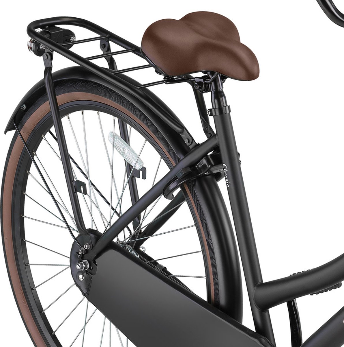 Altec Classic Transportfiets Dames 28 inch 53cm Zwart | bol