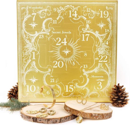 Equivera Adventskalender - Adventskalender 2023 - Aftelkalender - Kerstcadeau - Sinterklaas Cadeau - Premium