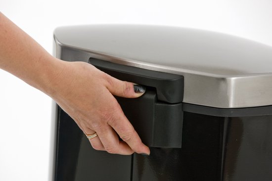 EKO Shell Bin Prullenbak - 30 litres noir