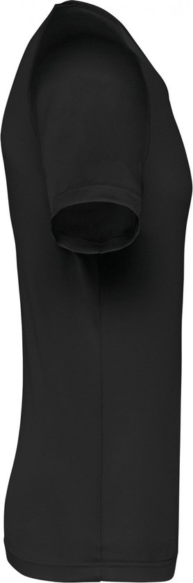 SportT-shirt Heren XL Proact Ronde hals Korte mouw Black 100% Polyester