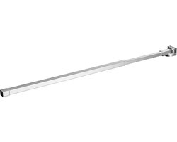 vidaXL - Stabilisatiestang - voor - badwand - 70-120 - cm - roestvrij - staal