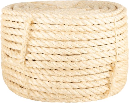 vidaXL-Corde-16-mm-25-m-100%-sisal