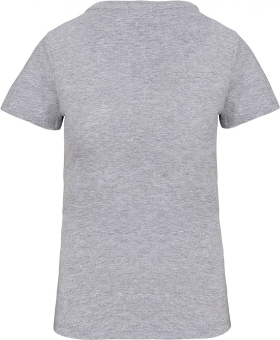T-shirt Dames XL Kariban Ronde hals Korte mouw Oxford Grey 100% Katoen