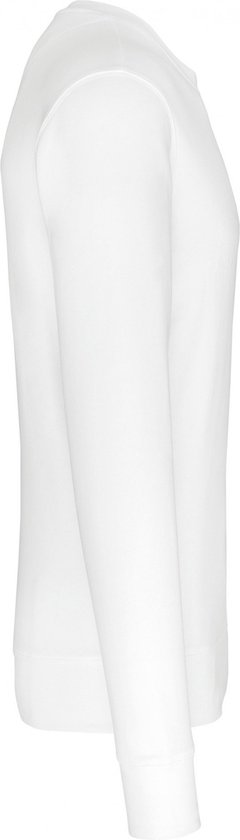 Sweatshirt Unisex 3XL Kariban Ronde hals Lange mouw White 85% Katoen, 15% Polyester
