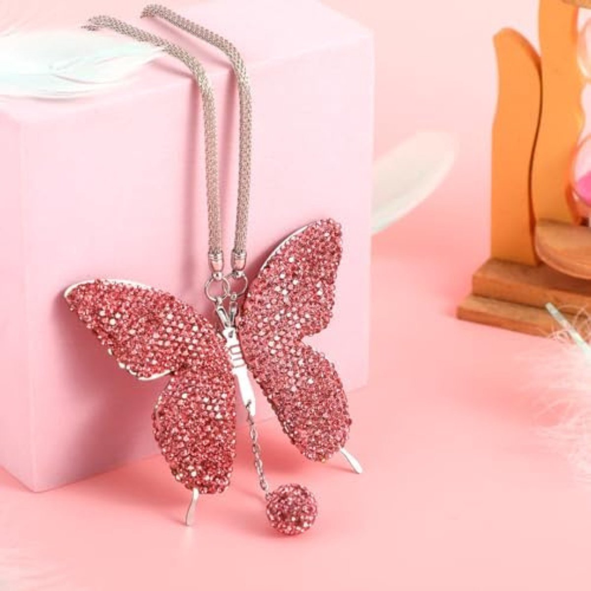 Auto Interieur Goed Geluk Crystal Diamond Ball Autospiegel Hanger Gedenkwaardige Souvenirs Vrede Hanger (Color : 7 Auto Interieur Goed Geluk Crystal Diamond Ball Autospiegel Hanger Gedenkwaardige Souvenirs Vrede Hanger (Color : 7