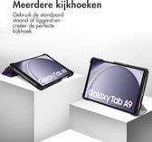 iMoshion Tablet Hoes Geschikt voor Samsung Galaxy Tab A9 - iMoshion Design Trifold Bookcase - Meerkleurig /Space