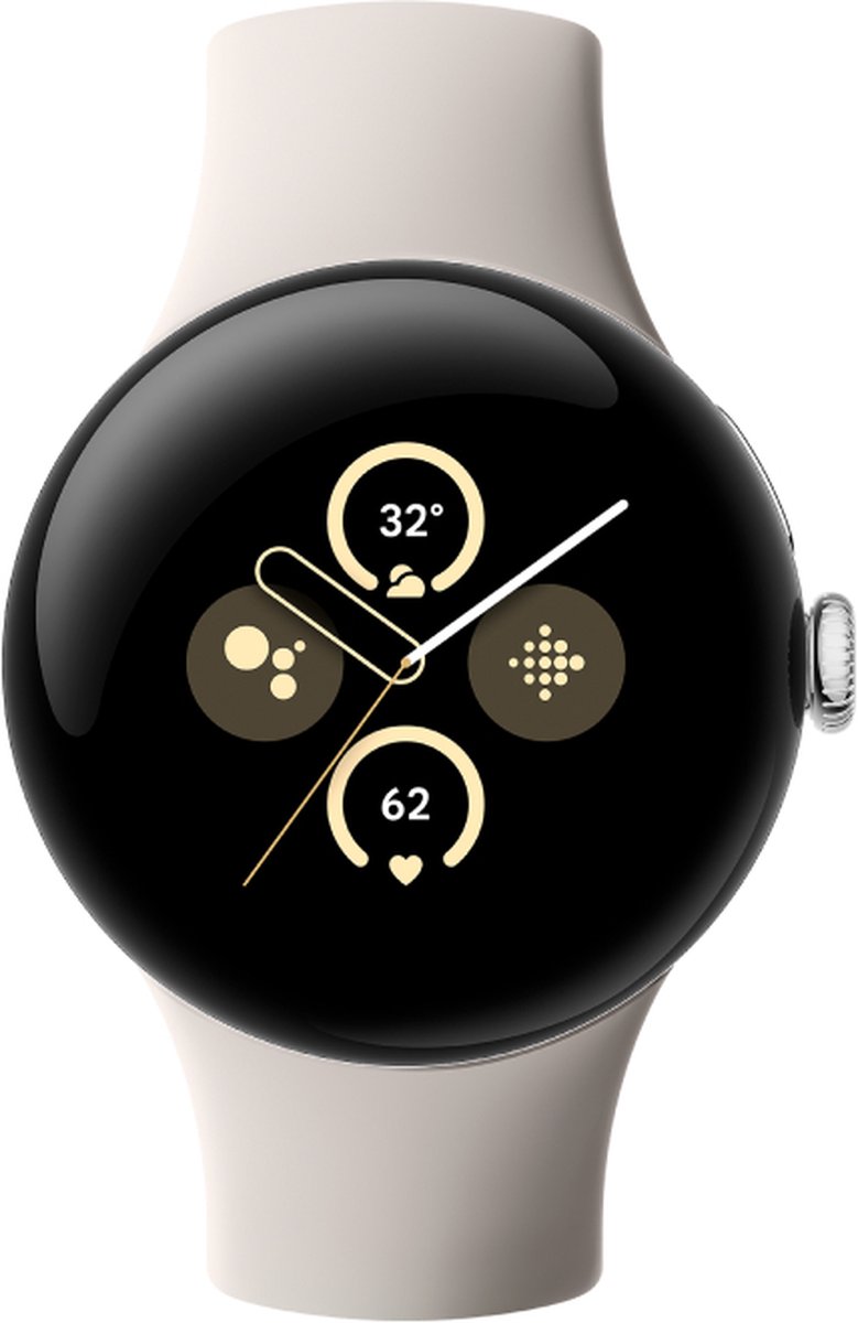 Google Pixel Watch 2 Zilver/Crème