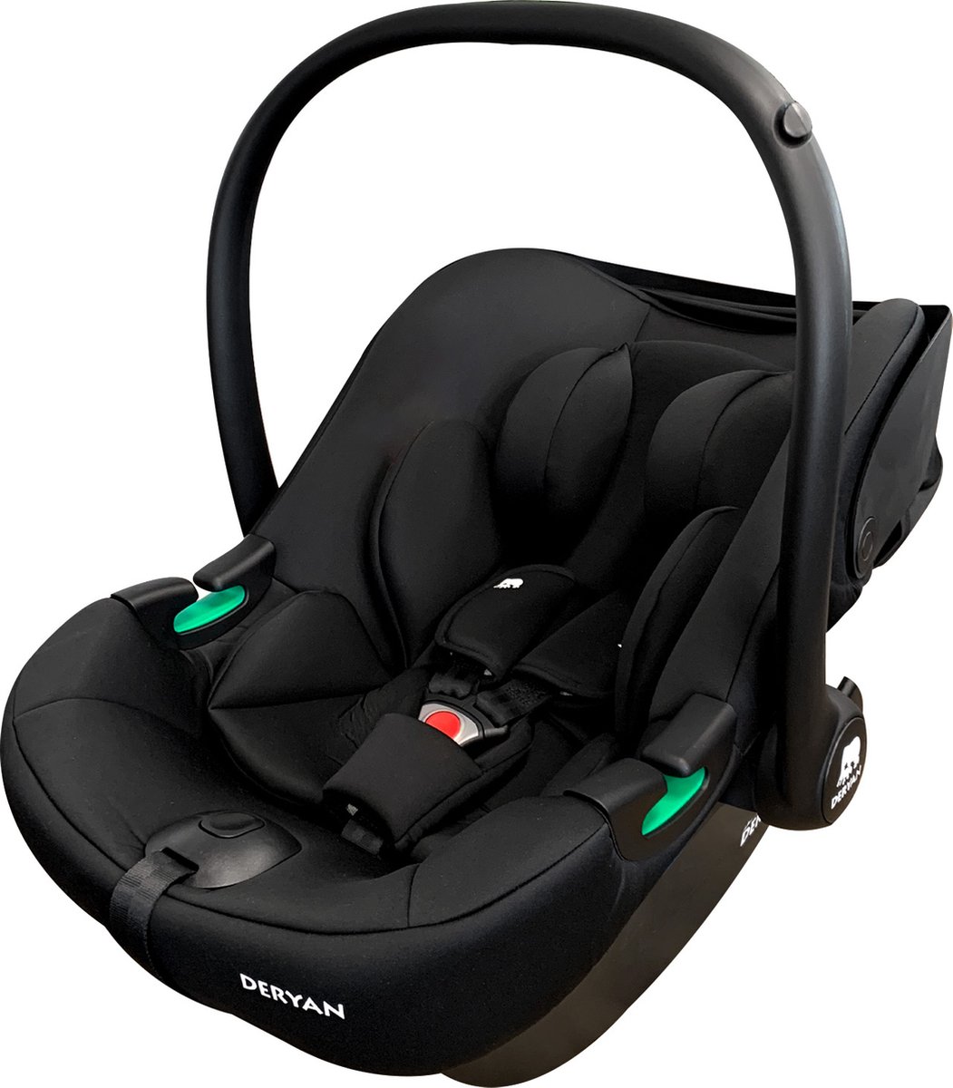 Deryan Luxe i-Size Autostoeltje - Zwart - Vanaf geboorte - Isofix Autostoel 0+