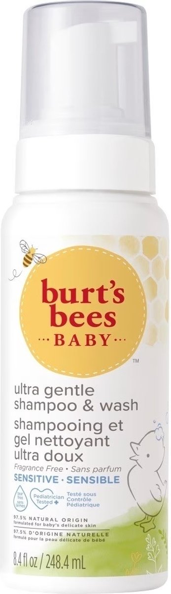 Goedkoopste Burt's Bees Baby - Shampoo & Wash - Ultra Zacht - circa 250ml
