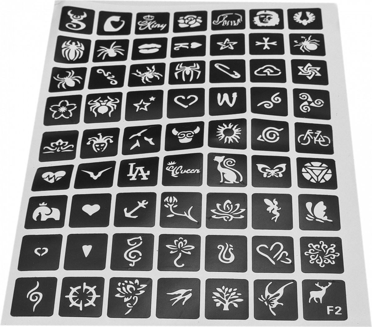 WOOPIE kinder Glitter Tattoo speelgoed set meisjes - Glitter tattoos - Speelgoedtattoo - XXL set — afbeelding 3