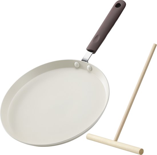 Edënbërg Stonetec Line - Pannenkoekenpan - Keramische/Marmeren Coating - 22 cm Edënbërg Stonetec Line - Pannenkoekenpan - Keramische/Marmeren Coating - 22 cm