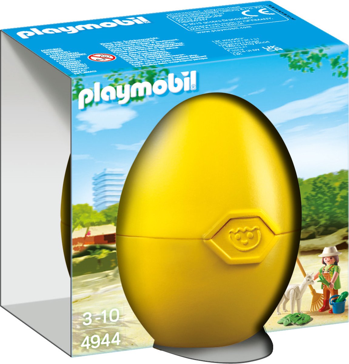 Playmobil 4944 Easter Eggs Dierenverzorger Met Alp