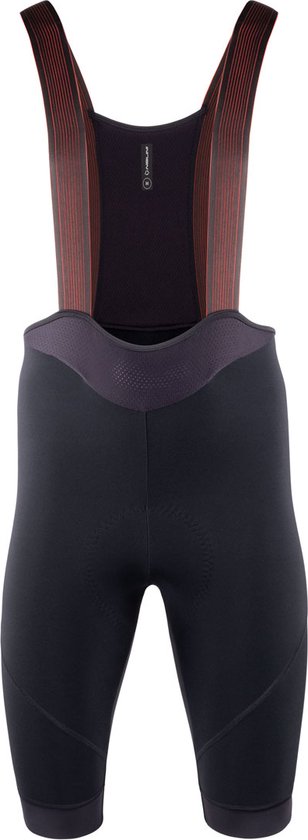 Nalini - Homme - Cuissard de Cyclisme avec Bretelles - Cuissard de Course - Thermo - Cuissard de Cyclisme avec Chamois - Zwart - IDEAL BIB SHORT - XXXL