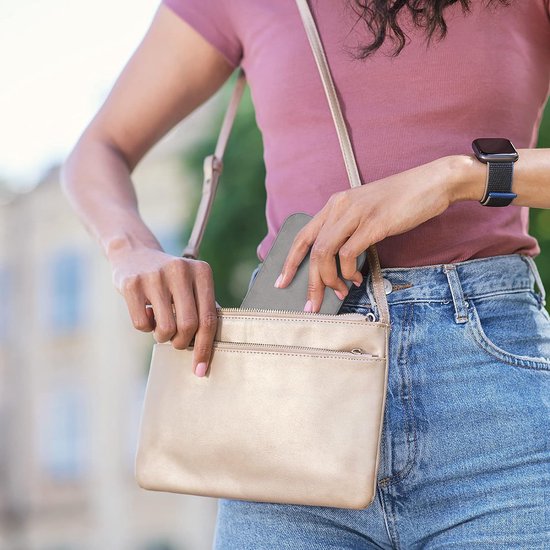 KTNML Lederen Sieraden Doos Flamingo's Gedrukt Reizen Sieraden Case Voor Geschikt Voor Kettingen Oorbellen En Ringen Met Afneembare Baffles