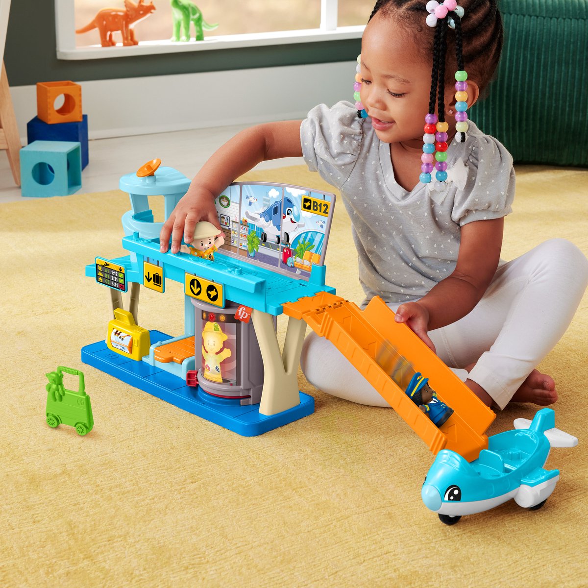 Fisher-Price Little People - Dagelijkse Avonturen Vliegveld — afbeelding 5