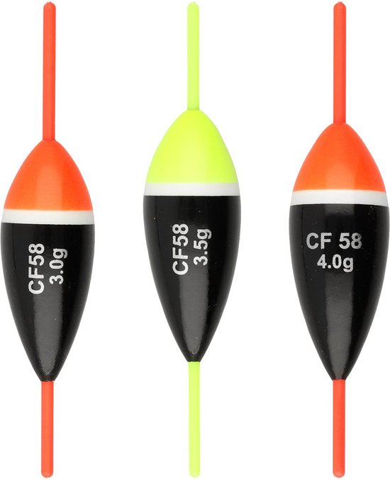 Lot De 3 Flotteurs LED Intelligents – Changement De Couleur Vert/rouge, Pour Pêche De Nuit Ou Journée