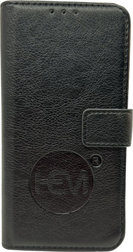 HEM hoesje geschikt voor Apple iPhone 13 - Antique Black Leren Portemonnee Hoesje - Lederen Wallet Case TPU - Book Case - Flip Cover - Boek - 360º beschermend Telefoonhoesje