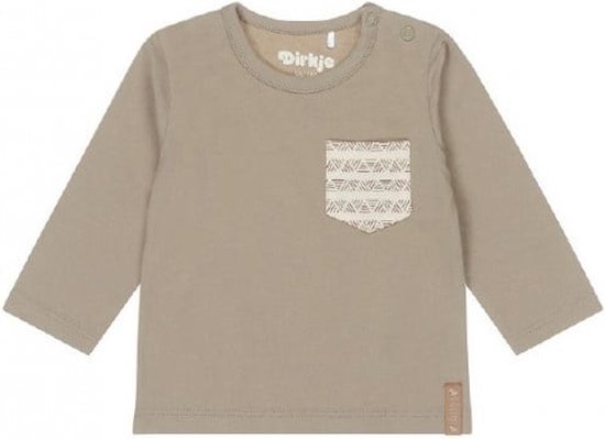 Dirkje-Baby Jongens T-Shirt Ls-Sage