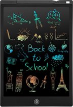 Grafisch tablet met lcd-schrijfbord, 30,5 cm, digitaal, draagbaar, Ewriter, uitwisbaar, tekenpad voor kinderen, volwassenen, thuis, school, kantoor - Zwart