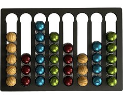 Nespresso Vertuo capsulehouder XXL - Cuphouder voor Nespresso Vertuo cups - 48 Capsules - Zwart - Moederdag cadeautje - Moederdag - Nespresso Vertuo - Nespresso Nespresso Vertuo capsulehouder XXL - Cuphouder voor Nespresso Vertuo cups - 48 Capsules - Zwart - Moederdag cadeautje - Moederdag - Nespresso Vertuo - Nespresso