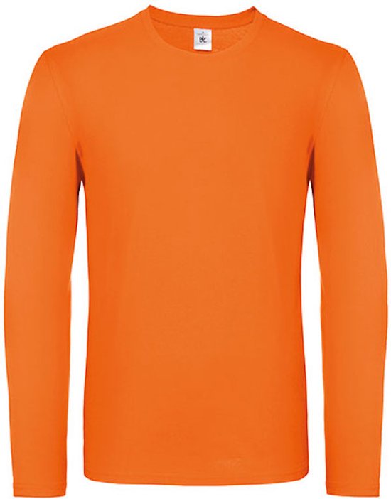 Chemise homme 'E150' à manches longues Collection B&C Oranje taille L