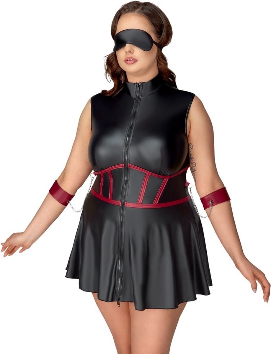 Goedkoopste Curvy Bondage Jurk in Stijlvolle Uitvoering maat 3XL