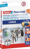 tesa Powerstrips® Large tesa 58000-00102-23 blanc 10 pc(s)