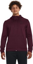 Under Armour Fleece Sweatshirt Met Volledige Rits Paars 2XL Man