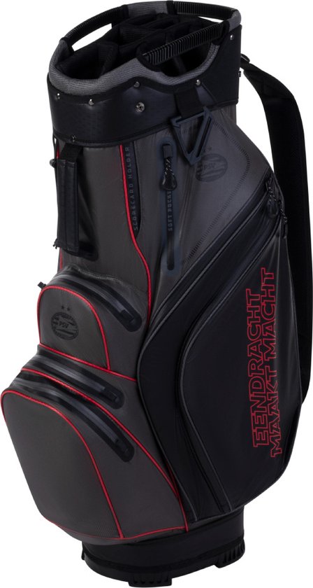FastFold PSV Raindry Cartbag - Sac de golf Cartbag - 9 pouces - Noir Zwart - Hydrofuge